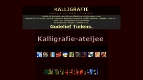What Kalligrafie-veertje.be website looked like in 2018 (6 years ago)