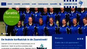 What Kvzaandamzuid.nl website looked like in 2018 (6 years ago)