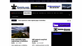 What Kastela.com website looked like in 2018 (6 years ago)