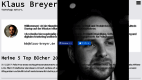 What Klaus-breyer.de website looked like in 2018 (6 years ago)