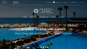 What Krystal-hotels.com website looked like in 2018 (6 years ago)