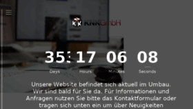 What Knk-gmbh.de website looked like in 2018 (6 years ago)