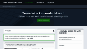 What Kameralaukku.com website looked like in 2018 (6 years ago)