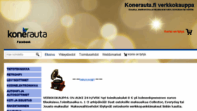 What Konerauta.fi website looked like in 2018 (6 years ago)