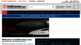 What Knifecenter.com website looked like in 2018 (6 years ago)