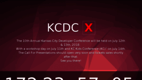 What Kcdc.info website looked like in 2018 (6 years ago)