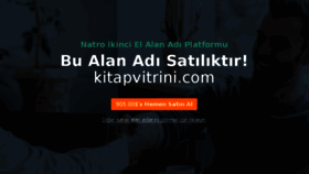 What Kitapvitrini.com website looked like in 2018 (6 years ago)
