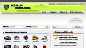 What Koszalin.oglaszamy24.pl website looked like in 2018 (6 years ago)