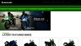 What Kawasaki-india.com website looked like in 2018 (6 years ago)