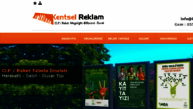 What Kentselreklam.com website looked like in 2018 (6 years ago)