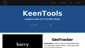 What Keentools.io website looked like in 2018 (6 years ago)