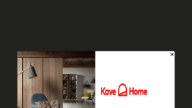 What Kavehome.com website looked like in 2018 (6 years ago)