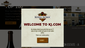What Kj.com website looked like in 2018 (6 years ago)
