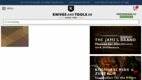 What Knivesandtools.de website looked like in 2018 (6 years ago)