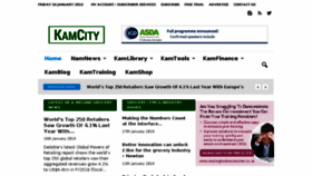What Kamcity.com website looked like in 2018 (6 years ago)