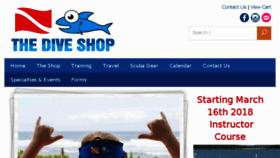 What Kcdiveshop.com website looked like in 2018 (6 years ago)