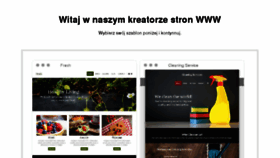 What Kreator.hekko.pl website looked like in 2018 (6 years ago)