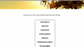 What Kuratpusties.lv website looked like in 2018 (6 years ago)