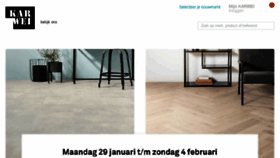 What Karwei.nl website looked like in 2018 (6 years ago)