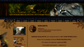What Koty-nowaera.pl website looked like in 2018 (6 years ago)