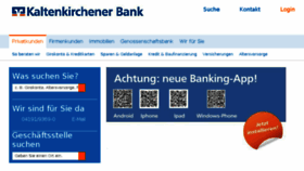 What Kaltenkirchener-bank.de website looked like in 2018 (6 years ago)