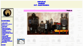What Kvt-elektronika.cz website looked like in 2018 (6 years ago)