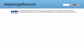 What Katyperrygallery.com website looked like in 2018 (6 years ago)