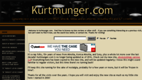 What Kurtmunger.com website looked like in 2018 (6 years ago)