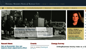 What Kansascityfed.org website looked like in 2018 (6 years ago)