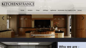 What Kitchensfrance.com website looked like in 2018 (6 years ago)
