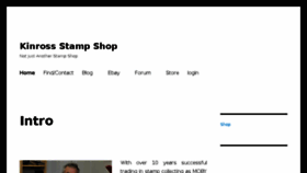 What Kinrossstamps.co.uk website looked like in 2018 (6 years ago)