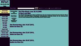 What Kfs1.de website looked like in 2018 (6 years ago)