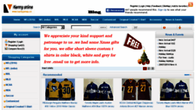 What Kennyjersey.com website looked like in 2018 (6 years ago)