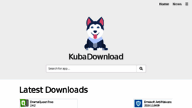 What Kubadownload.com website looked like in 2018 (6 years ago)