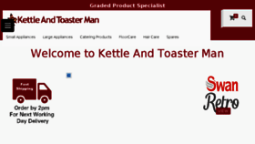 What Kettleandtoasterman.co.uk website looked like in 2018 (6 years ago)