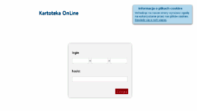 What Kartotekaonline.pl website looked like in 2018 (6 years ago)