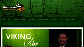 What Khsvikings.com website looked like in 2018 (6 years ago)