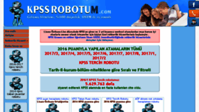 What Kpssrobotum.com website looked like in 2018 (6 years ago)