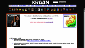 What Kraan.dk website looked like in 2018 (6 years ago)