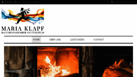 What Klapf.eu website looked like in 2018 (6 years ago)