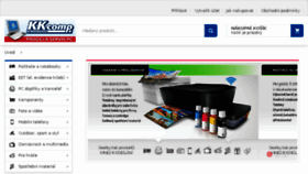What Kkshop.cz website looked like in 2018 (6 years ago)