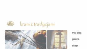 What Kramztradycjami.pl website looked like in 2018 (6 years ago)