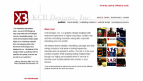 What Kcbdesigns.com website looked like in 2018 (6 years ago)