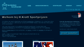 What Krott.nl website looked like in 2018 (6 years ago)