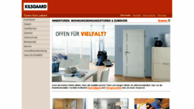 What Kilsgaard.de website looked like in 2018 (6 years ago)