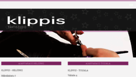 What Klippis.net website looked like in 2018 (6 years ago)