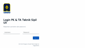 What Kpta.tsipil-uii.ac.id website looked like in 2018 (6 years ago)