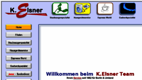 What K-elsner.de website looked like in 2018 (6 years ago)