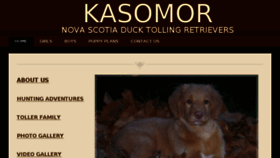 What Kasomor.com website looked like in 2018 (6 years ago)