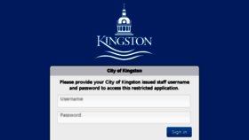 What Kingnet.cityofkingston.ca website looked like in 2018 (6 years ago)
